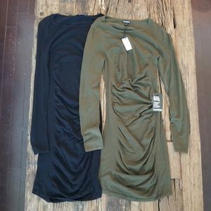 2 Express Sweater Dresses SMALL
